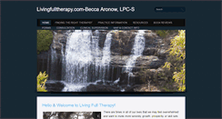 Desktop Screenshot of livingfulltherapy.com